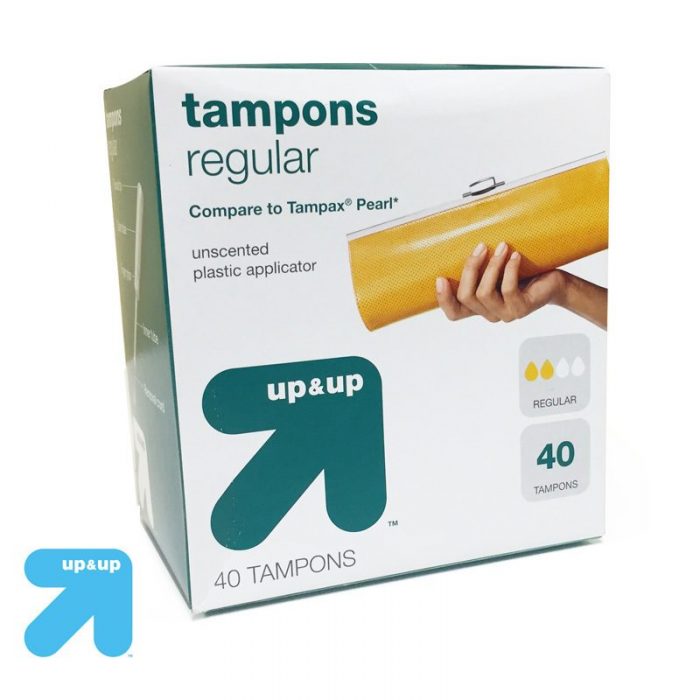 Up & Up Regular Tampons 240 Count Only $16.49 Plus FREE Shipping!
