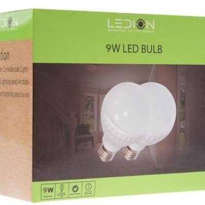 9W/75 Lumens LED Light Bulbs – 4 Pk – Only $13.99!