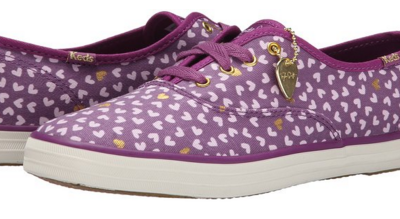 Keds Women’s Taylor Swift Mini Hearts Fashion Sneaker Just $19.68 Down From $55!
