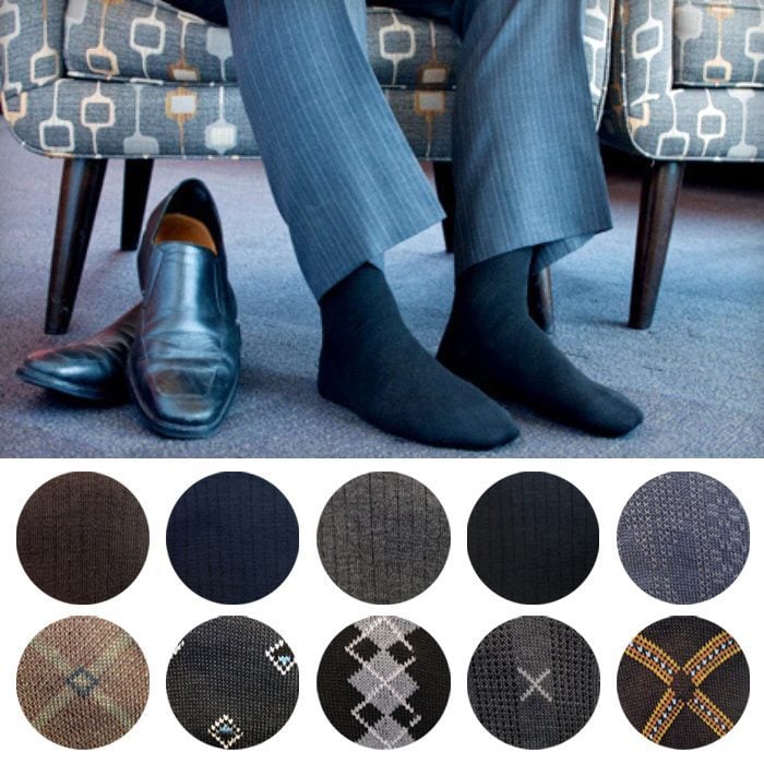 Men's Dress Socks 6 Pairs Just $7.49! Ships FREE!