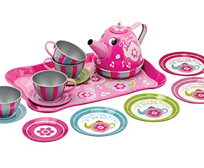 Schylling Toys Musical Tin Tea Set Just $11.96! (reg. $23)