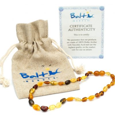Amber Teething Necklace Now Only $10.99!  (Reg. $50!)
