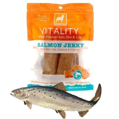 2 Bags of Dogswell Vitality Salmon Jerky Dog Treats Only $7.99 Plus FREE Shipping!