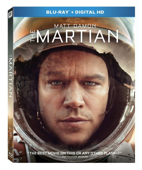 The Martian [Blu-ray + Digital HD] Just $15! (Reg. $40)