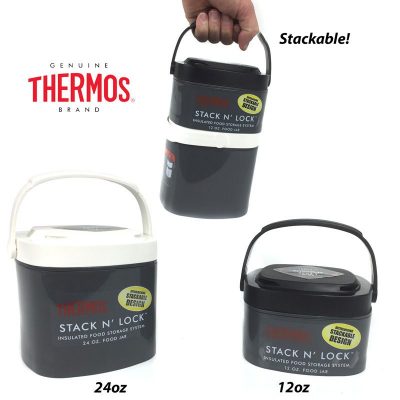 Thermos Stack N’ Lock Insulated Food Storage System Starting At $6.49!  Ships FREE!