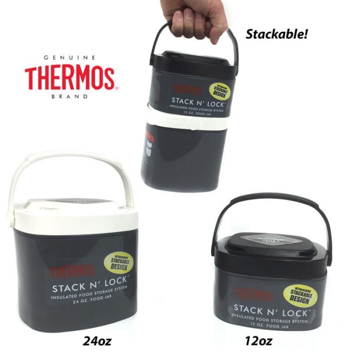 Thermos Stack N' Lock Insulated Food Storage System Starting At $6.49! Ships FREE!
