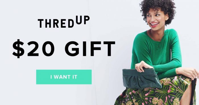 FREE $20 To Spend at ThredUP!