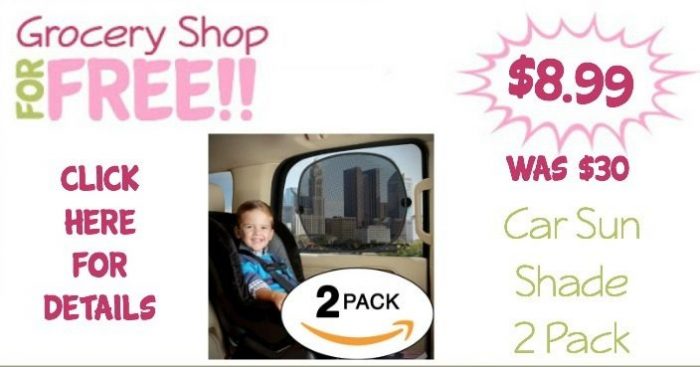 Car Sun Shade 2 Pack Only $8.99! (Reg. $30)