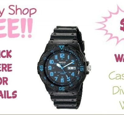 Casio Men's Dive Style Watch Only $16! (Reg. $25)
