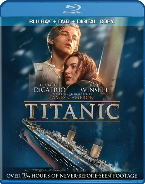 Titanic (Four-Disc Combo: Blu-ray / DVD / Digital Copy) Was $27 - Now Just $8.49!