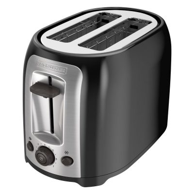 BLACK+DECKER TR1278B 2-Slice Toaster, Black Only $18.48! (Reg. $30)