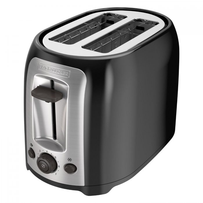 BLACK+DECKER TR1278B 2-Slice Toaster, Black Only $18.48! (Reg. $30)