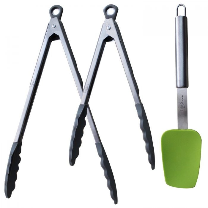 Bobbi Jean's Cooking Tongs & Spatula Only $15.97! Down From $30!!