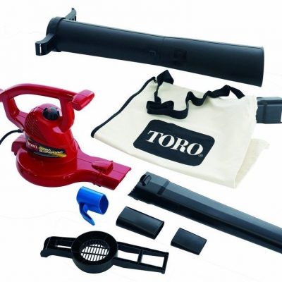 Toro 12 Amp Variable Speed Electric Leaf Blower / Vacuum Only $80.57!