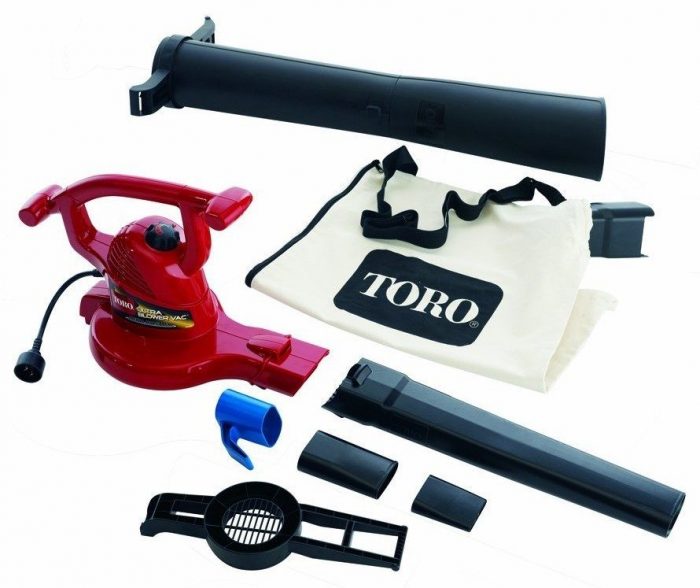 Toro 12 Amp Variable Speed Electric Leaf Blower / Vacuum Only $80.57!