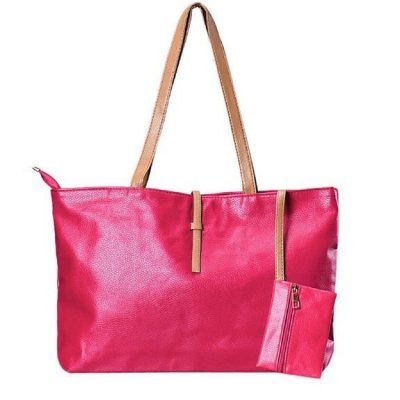 Classic Faux Leather Medium Tote Only $7.77 Shipped!