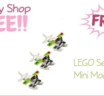 FREE LEGO Sea Plane Mini Model Build 6/7 & 6/8!