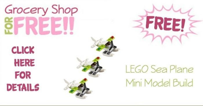 FREE LEGO Sea Plane Mini Model Build 6/7 & 6/8!