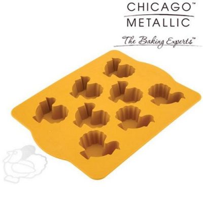 Turkey Cakelette Pan with Stencil by Chicago Metallic Only $4.99!