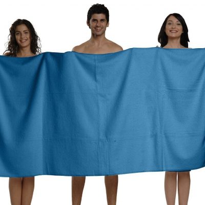 Bodrum Blue, Turkish Spa Bath Sheet Only $33 Ships FREE!