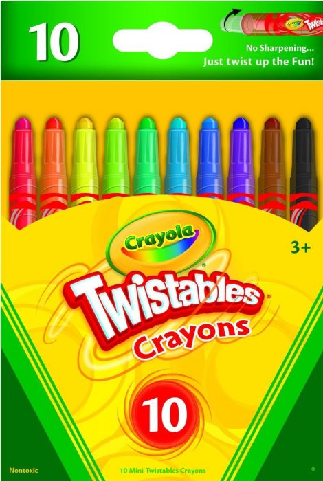 Crayola Mini Twistables Crayons 10 Pk Just $1.97! Down From $5!