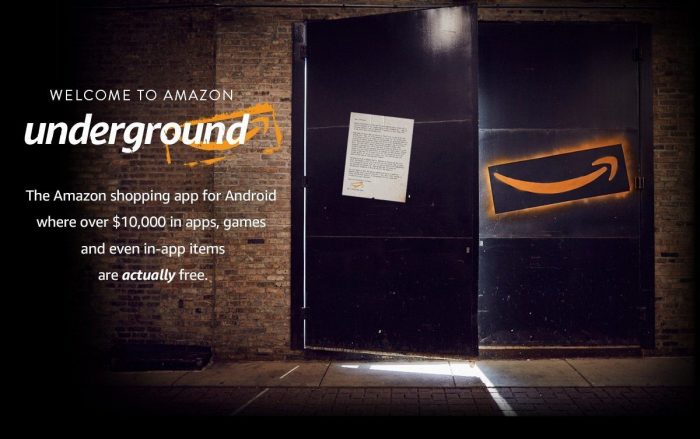 FREE Amazon Underground App Gives FREE Access To > $10000 In Android Apps!