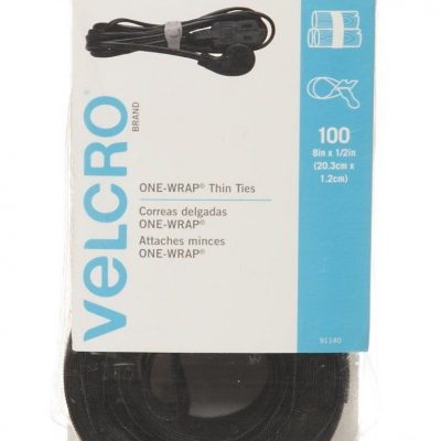 VELCRO – ONE-WRAP Thin Self-Gripping Cable Ties Only $4.99! (Reg. $13)