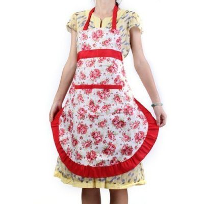 Vintage Floral Apron Only $4.90 + FREE Shipping!