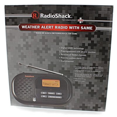 RadioShack SAME Weather Radio Just $7.99! (Reg. $15)