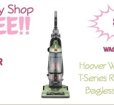 Hoover WindTunnel T-Series Rewind Plus Bagless Upright Just $88! (Reg. $130)