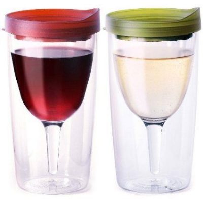 Set of 2 Vino2Go Insulated Wine Tumblers Only $11.49!