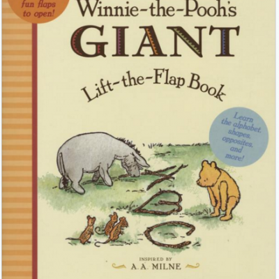 Winnie The Pooh’s Giant Lift the-Flap Board Book Just $6.64 Down From $10!