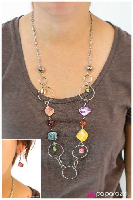 What A Wonderful World Necklace & Earrings Just $5!