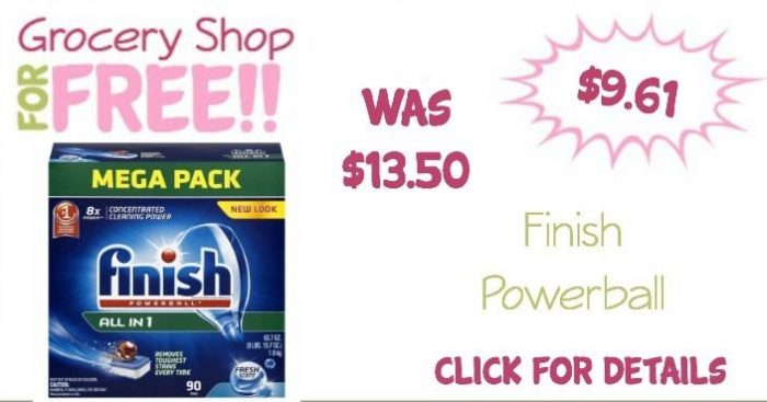 Finish Powerball 90 Count Just $9.61 + FREE Shipping!