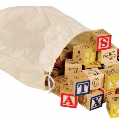 Small World Toys Ryan’s Room Wooden Toys – A-B-C Blocks 36 Pc. Set Just $10 Down From $18!