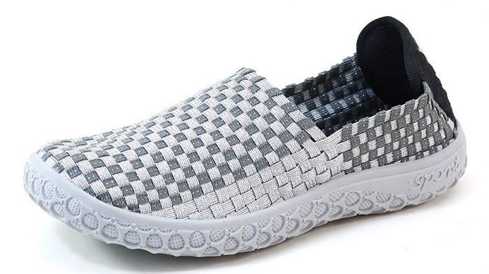 Silver Woven Shoe Only 19.99!