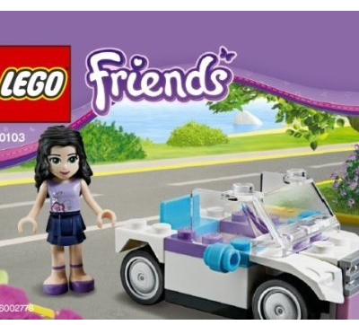 LEGO Friends Emma’s Car Only $9.19 + FREE Prime Shipping!