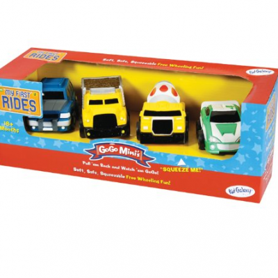 Kid Galaxy My 1st Rides Mini Go Go 4-Pack Construction Trucks $7.03 + FREE Prime Shipping (Reg. $15)!