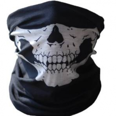 UrbanSource Black Seamless Skull Face Tube Mask Only $0.96 + FREE Shipping (Reg. $25)!