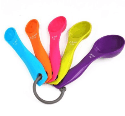Cute + Colorful Measuring Spoon Set Just $2.59 + FREE Shipping!