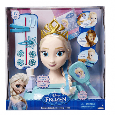 Disney’s Frozen Elsa Majestic Styling Head ONLY $16.45 + FREE Prime Shipping (WAS $35)!