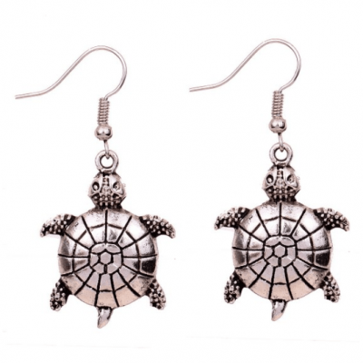 Silver Tortoise Earrings ONLY $3.96 SHIPPED (WAS $15)!