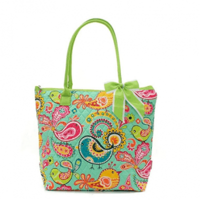 Quilted Bird Tote Bags ONLY $23 SHIPPED!
