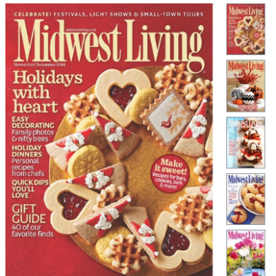 Midwest Living Magazine ONLY $4.99 A Year (Recipes, Crafts + More)!