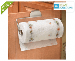 Home Collections Cabinet or Drawer Paper Towel Holder ONLY $8.99 + FREE Shipping (was $30)!