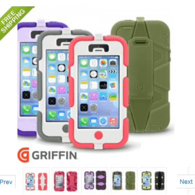 Griffin Technology Survivor Case for iPhone 5/5S ONLY $14.99 + FREE Shipping (WAS $40)!