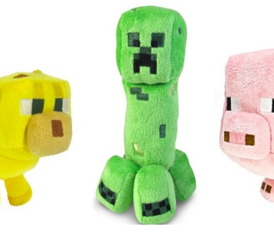 Minecraft Plush Figures Only $6.99 + FREE Prime Shipping (Reg. $12)!