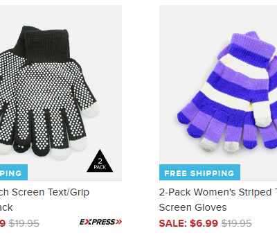 Touch Screen Gloves As Low As $5.99 + FREE Shipping (Reg. $45)!