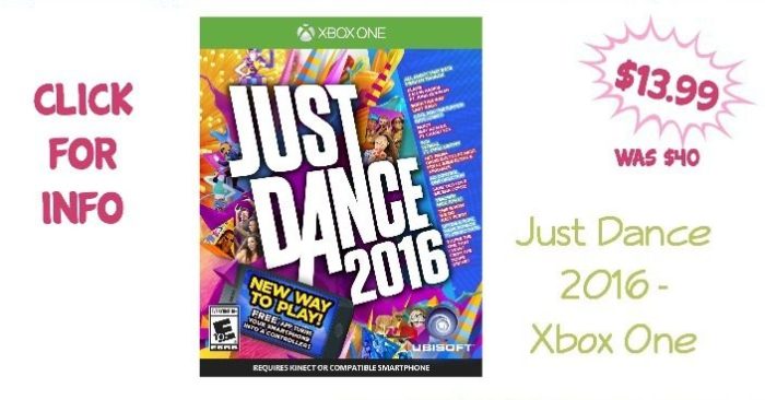 Just Dance 2016 - Xbox One - Just $13.99! (reg. $39.99)