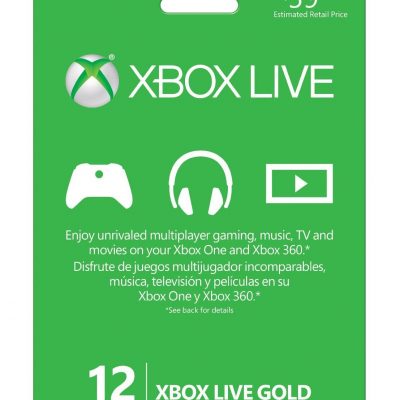 Xbox Live Gold 12-Month Membership Just $39.99! (reg. $59.99)